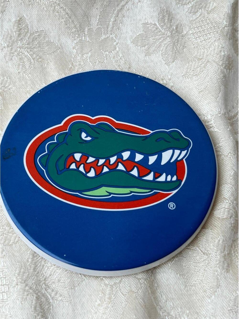 Florida Gators UF coaster, mascot logo Univeristy of Florida